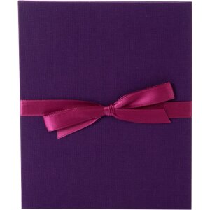 Goldbuch Leporello Bella Vista aubergine 10...