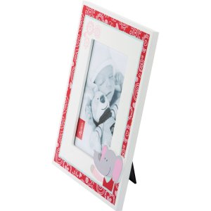 Ele Bele dětský portrétní rámeček červený pro 1 fotografii 10x15 cm