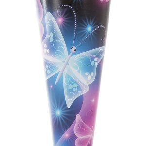 Goldbuch školní taška ve tvaru motýla 70 cm, barevná s vlněným uzávěrem