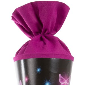 Goldbuch školní taška ve tvaru motýla 70 cm, barevná s vlněným uzávěrem