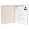Bewerbungsmappe 2teilig Manila-Leinen 30 Blatt