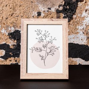 Rámeček na obraz Henzo Modern 10x15 cm středně hnědý