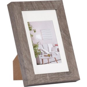 Moderní rámeček na obraz 10x15 cm tmavě šedý