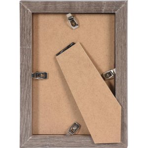 Moderní rámeček na obraz 10x15 cm tmavě šedý