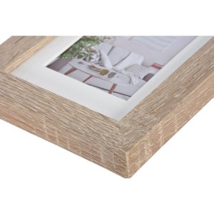 Rám na obraz moderní 13x18 cm středně hnědý