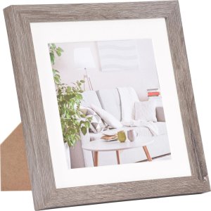 Moderní rámeček na obraz 20x20 cm tmavě šedý