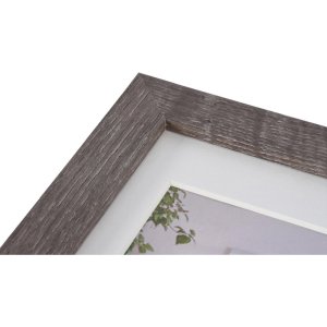 Rám na obrazy Henzo Modern 20x30 cm tmavě šedý s paspartou 15x20 cm