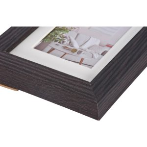 Moderní obrazový rám 20x20 cm tmavě hnědý