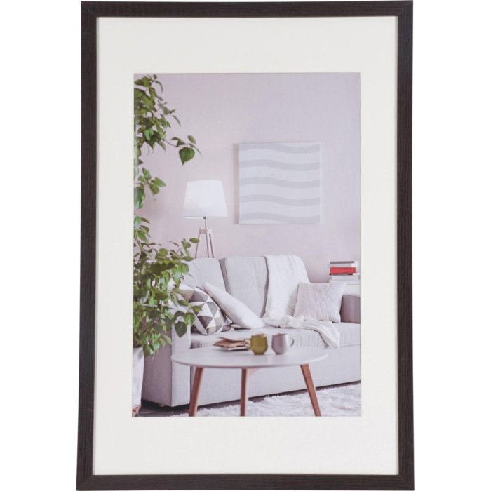 Moderní obrazový rám 40x60 cm tmavě hnědý