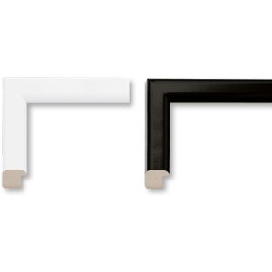 Dřevěný rám Ceanothe River 24x30 cm bílý