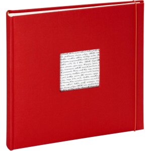 Lněné fotoalbum Panodia Linea 30x30 cm 60 bílých stran
