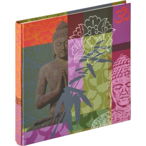Walther fotoalbum Buddha červená 26x25 cm 40...