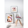 Nielsen hliníkový rám C2 struktura stříbrná matná 60x80 cm