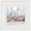 Plastový rámeček Walther New Lifestyle 15x15 cm bílý
