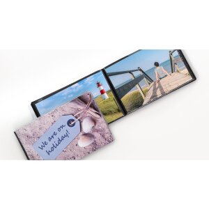 Walther slip-in album mini album Memories v měkkých deskách 40 fotografií 10x15 cm černá