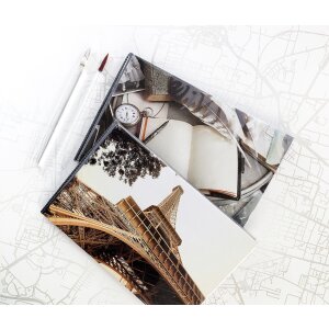 Walther slip-in album mini album Memories v měkkých deskách 40 fotografií 10x15 cm černá