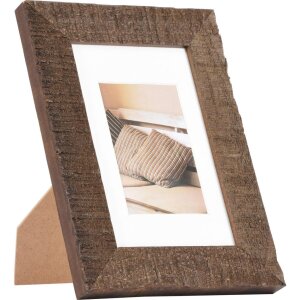 Dřevěný rám Driftwood 10x15 cm tmavě hnědý