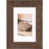Dřevěný rám Driftwood 10x15 cm tmavě hnědý