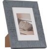Dřevěný rám Driftwood 10x15 cm modrý