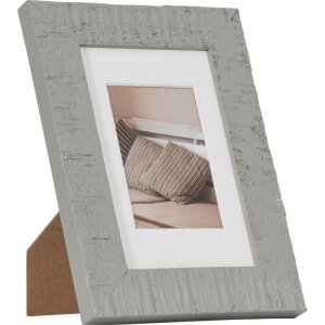 Dřevěný rám Driftwood 10x15 cm šedý