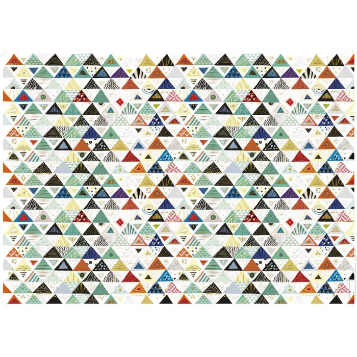 Goldbuch Papír na dárky s etnickým vzorem 50x70 cm, zlatá gravura