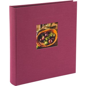Goldbuch fotoalbum Bella Vista fuchsiová 30x31 cm 60 černých stran