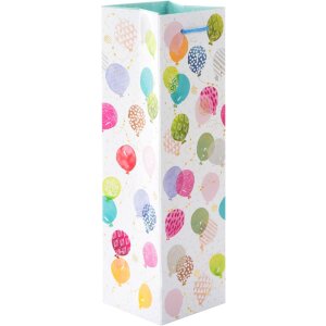 Goldbuch Darčeková taška pro láhve s barevnými balóny 36x10,5 cm