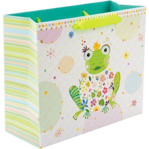 Goldbuch dárková taška HAPPY FROG 27x33 cm