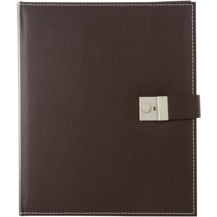 Goldbuch Dokumentová mapová taška Cezanne černobrouná 27,5x34 cm