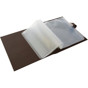 Goldbuch Dokumentová mapová taška Cezanne černobrouná 27,5x34 cm