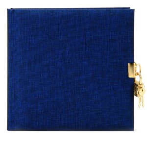 Goldbuch Tagebuch Summertime 16,5x16,5 cm 96 weiße Seiten Leinen Einband