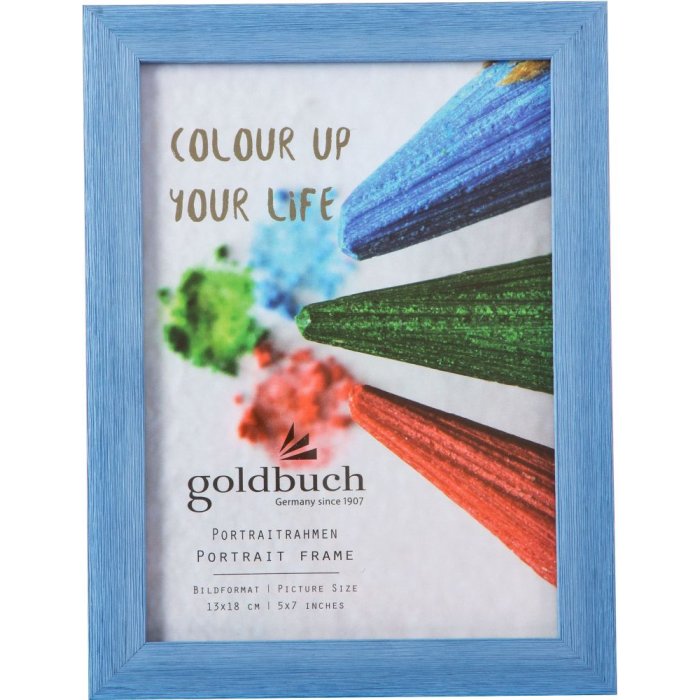 Colour Up portrétní rámeček světle modrý pro 1 fotografii 13x18 cm