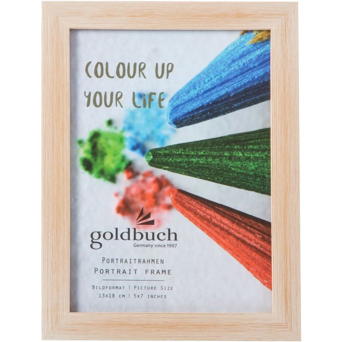 Rámeček na portrét Colour Up přírodní pro 1 fotografii 13x18 cm