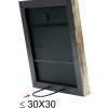 Rámeček na obraz stříbrný plast 15,0 x15,0 cm S95MD