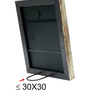 Rámeček na obraz stříbrný plast 30,0 x40,0 cm S95MD