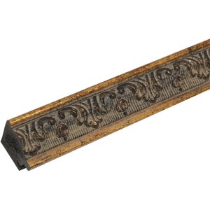 Rámeček na obraz zlatošedý plast 10,0 x15,0 cm S95MA