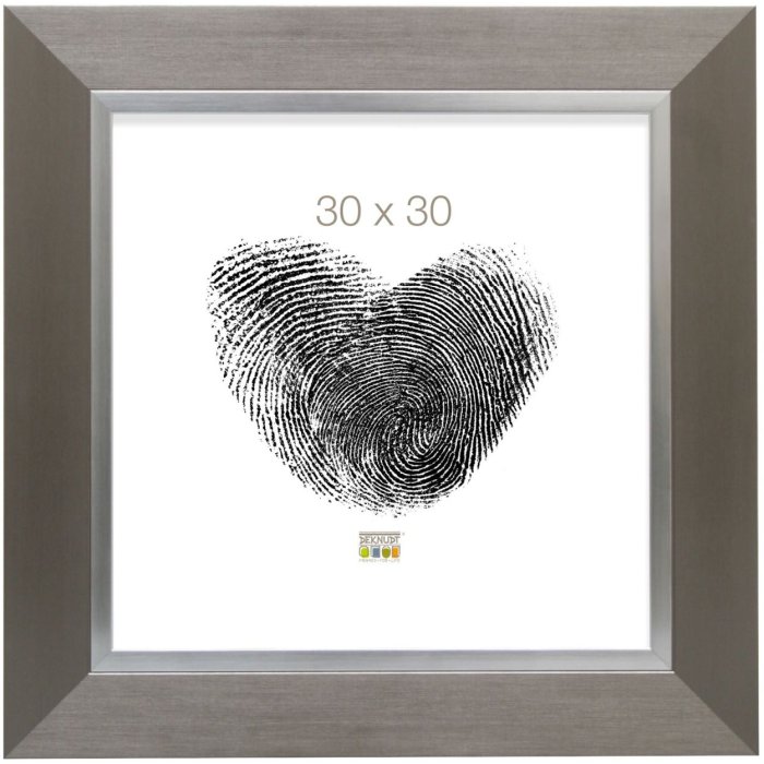 Rámeček na obraz stříbrný plast 50,0 x70,0 cm S861D