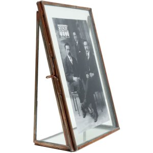 Rámeček na obraz měděný kov 15,0 x20,0 cm...