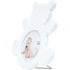 Dětský rámeček medvěd bílé dřevo 10 cm
