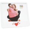 Rámeček na obraz S68KK1E1H bílé dřevo 10,0 x15,0 cm