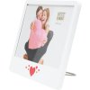 Rámeček na obraz S68KK1E1H bílé dřevo 10,0 x15,0 cm