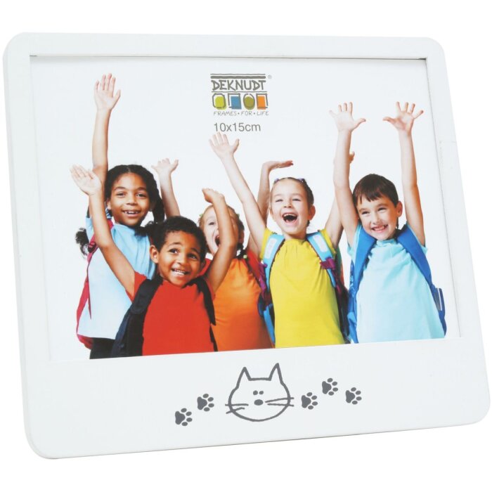 Rámeček na obraz S68KK1E1F bílé dřevo 10,0 x15,0 cm