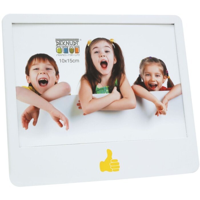 Rámeček na obraz S68KK1E1A bílé dřevo 10,0 x15,0 cm