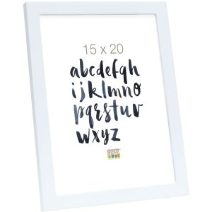 Rám na obraz bílé dřevo 20,0 x30,0...