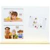 Fotomagnetická tabule bílá S68EL dřevo 2 fotografie 13x18 cm