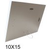 Rámeček na obraz taupe-bílé dřevo 4 fotografie 10x10 cm