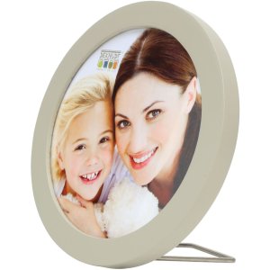 Deknudt S67YV obrazový rám šedé dřevo 20 cm kulatý