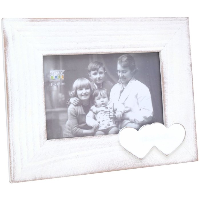 Rám na obraz bílé dřevo 10,0 x15,0 cm S67TR formát na šířku