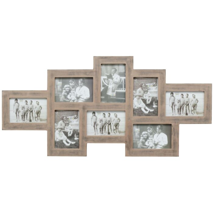 Galerijní rám šedé dřevo 10,0 x15,0 cm S67TM7P8