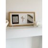 Deknudt galerijní rám S66KB3 přírodní 3 fotografie 15x20 cm (28x55 cm)